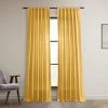 Ochre Dune Textured Cotton Curtain Pair (2 Panels) -Chic Curtains Shop DTCC 21112 94410