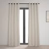 Fable Beige Grommet Dune Textured Cotton Hotel Blackout Curtain 2 Fable Beige Grommet Dune Textured Cotton Hotel Blackout Curtain -Chic Curtains Shop DTCC BO20803 GR.6A