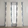 Mecca Blue Bordered Cotton Curtain 1 Mecca Blue Bordered Cotton Curtain -Chic Curtains Shop DTCC SB220605 front view 9935be9f c99a 47a7 aede 76eb96ce74bf
