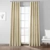Papillion Cool Beige & Gold Embroidered Designer Faux Silk Curtain -Chic Curtains Shop EFSCH 18054 49087