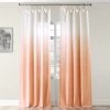 Salmon Ombre Faux Linen Curtain 1 Salmon Ombre Faux Linen Curtain -Chic Curtains Shop FELCH OMB1715 49450 2