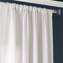 Slate Ombre Faux Linen Curtain -Chic Curtains Shop FELCH OMB1718 49452 4