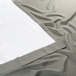 Slate Ombre Faux Linen Curtain -Chic Curtains Shop FELCH OMB1718 49452 5