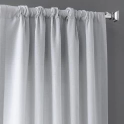 Polar Grey Faux Linen Sheer Curtain 11 Polar Grey Faux Linen Sheer Curtain -Chic Curtains Shop FELCH SLWE1701 42022 3