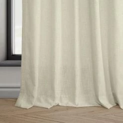 Barley French Pleat Heavy Faux Linen Curtain -Chic Curtains Shop FHLCH VET13192 FP 98442 2