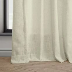Barley French Pleat Heavy Faux Linen Curtain -Chic Curtains Shop FHLCH VET13192 FP 98442 3