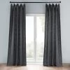 Slate Grey Heavy Faux Linen Curtain -Chic Curtains Shop FHLCH VET13195 25686