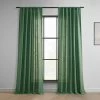 Green Classic Faux Linen Curtain 1 Green Classic Faux Linen Curtain -Chic Curtains Shop FLCH C922608 96997