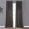 Anchor Grey Italian Faux Linen Curtain 1 Anchor Grey Italian Faux Linen Curtain -Chic Curtains Shop FLCH FM20104 63414 1