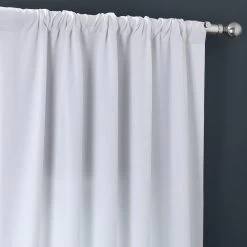 Dove White Italian Faux Linen Curtain 11 Dove White Italian Faux Linen Curtain -Chic Curtains Shop FLCH FM20124 63423 3