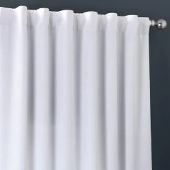 Dove White Italian Faux Linen Curtain 10 Dove White Italian Faux Linen Curtain -Chic Curtains Shop FLCH FM20124 63423 4