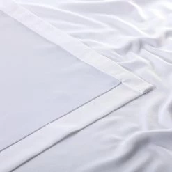 Dove White Italian Faux Linen Curtain 12 Dove White Italian Faux Linen Curtain -Chic Curtains Shop FLCH FM20124 63423 5