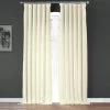 Gravity Ivory Italian Faux Linen Curtain -Chic Curtains Shop FLCH FM20128 63428 1