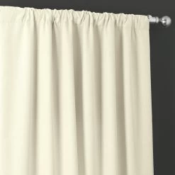 Gravity Ivory Italian Faux Linen Curtain -Chic Curtains Shop FLCH FM20128 63428 3
