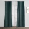Empire Green Italian Faux Linen Curtain -Chic Curtains Shop FLCH FM20202 79888