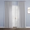 Portrait Grey Italian Faux Linen Curtain -Chic Curtains Shop FLCH FM20259 79886
