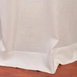 Cloud Grommet Faux Linen Curtain 9 Cloud Grommet Faux Linen Curtain -Chic Curtains Shop FLCH YL7971 GR 25670 4