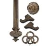 Sussex Antique Bronze Prepacked Wooden Rod Set 2 Sussex Antique Bronze Prepacked Wooden Rod Set -Chic Curtains Shop HDW AB 3537 22 PREPACK 15575