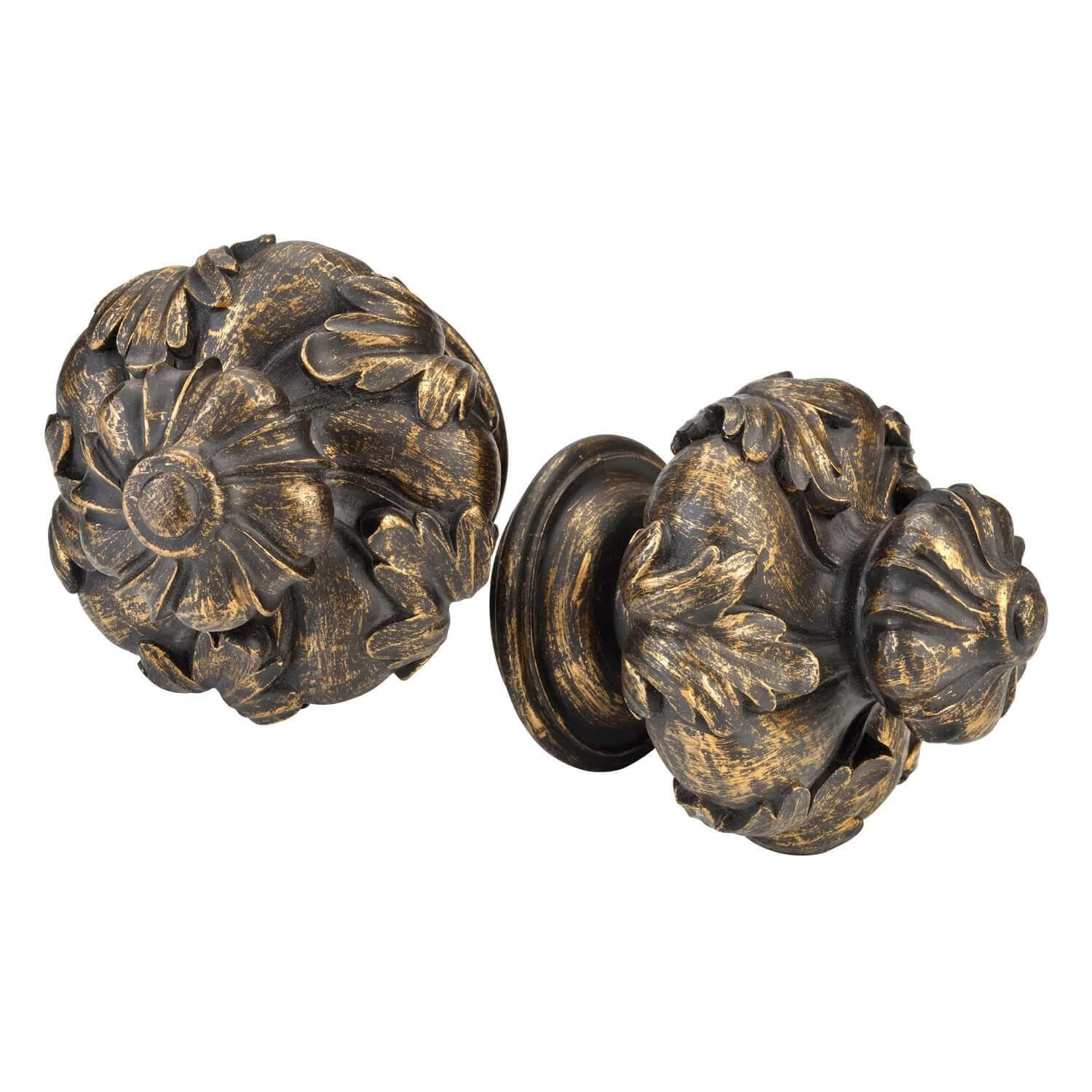 Crown Antique Bronze Prepacked Wooden Rod Set 3 Crown Antique Bronze Prepacked Wooden Rod Set - Image 2