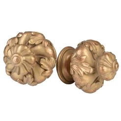 Crown Finial -Chic Curtains Shop HDW CROWN FINIAL 15579 3