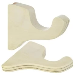 Square Architectural Sun Bleached Linen Prepacked Wooden Rod Set -Chic Curtains Shop HDW HG 2042 80 PREPACK 19431 2