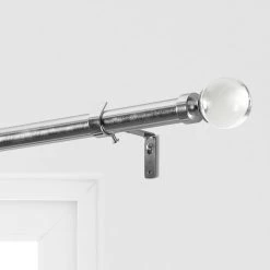 Glass Sphere Nickel Extendable Metal Rod Set