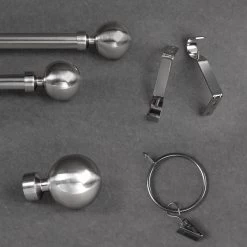 Metal Ball Nickel Extendable Metal Rod Set