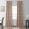 Astoria Taupe & Bronze Faux Silk Jacquard Curtain 2 Astoria Taupe & Bronze Faux Silk Jacquard Curtain -Chic Curtains Shop JQCH 201266 4627