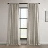 Light Birch Euro Linen Curtain 2 Light Birch Euro Linen Curtain -Chic Curtains Shop LNCH EGB8041037 front view