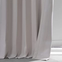 Navajo Cream Monochromatic Faux Linen Room Darkening Curtain Pair (2 Panels) -Chic Curtains Shop LNMC 2056 69571 5