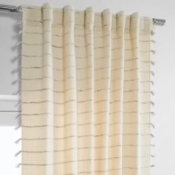 Nikos Loom Woven Cotton Sheer Curtain 10 Nikos Loom Woven Cotton Sheer Curtain -Chic Curtains Shop LWCC 2208603 back tab header