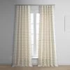 Andros Loom Woven Cotton Sheer Curtain 1 Andros Loom Woven Cotton Sheer Curtain -Chic Curtains Shop LWCC 2208607 front view