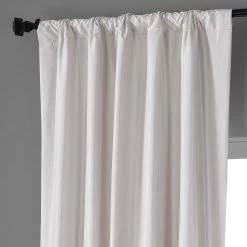 Sweet Cream Vintage Dupioni Faux Silk Hotel Blackout Curtain -Chic Curtains Shop PDCH SBO2 68905 3