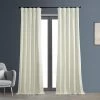 Fresh Popcorn Solid Cotton Hotel Blackout Curtain -Chic Curtains Shop PRCT BO01B front view