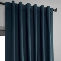 Polo Navy Solid Cotton Hotel Blackout Curtain 10 Polo Navy Solid Cotton Hotel Blackout Curtain -Chic Curtains Shop PRCT BO08B back tab header 5ff0f6e3 939c 4443 ba4f 9758f1ba27c8