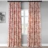 Edina Washed Rust Printed Cotton Curtain -Chic Curtains Shop PRCT D09A 30498 1