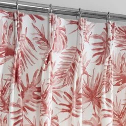 Artemis Rust French Pleat Printed Cotton Curtain -Chic Curtains Shop PRCT D211C FP 97735 2
