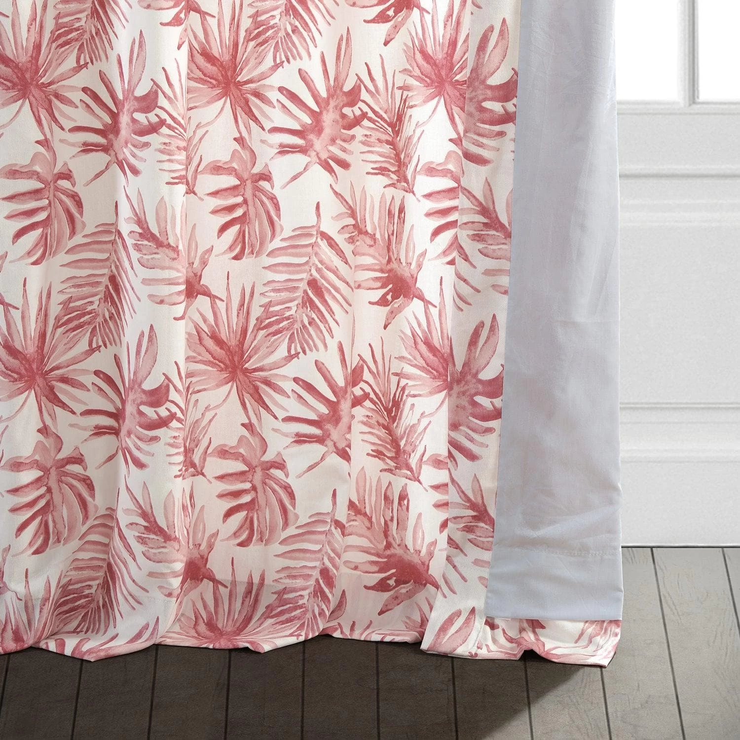 Artemis Rust Printed Cotton Curtain 7 Artemis Rust Printed Cotton Curtain - Image 5