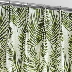 Kupala Eternal Green French Pleat Printed Cotton Curtain 10 Kupala Eternal Green French Pleat Printed Cotton Curtain -Chic Curtains Shop PRCT D212A FP 97736 2