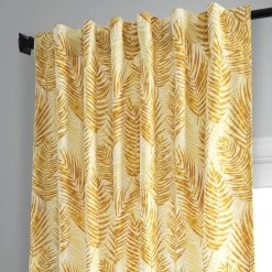 Kupala Eternal Gold Printed Cotton Curtain -Chic Curtains Shop PRCT D212B 83508 4