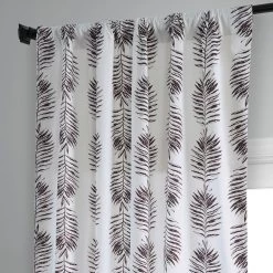 Sago Nut Brown Printed Cotton Curtain 11 Sago Nut Brown Printed Cotton Curtain -Chic Curtains Shop PRCT D214B 83516 3
