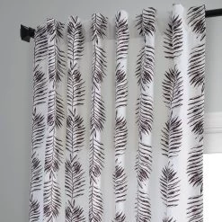 Sago Nut Brown Printed Cotton Curtain 10 Sago Nut Brown Printed Cotton Curtain -Chic Curtains Shop PRCT D214B 83516 4