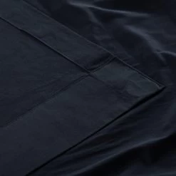 Polo Navy French Pleat Solid Cotton Curtain -Chic Curtains Shop PRCT S08B FP 53728 3