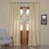 Shaker Beige Grommet Solid Cotton Curtain -Chic Curtains Shop PRCT S10B GR 39793 18644939 531b 4ce2 873e fb4996d6fbcc