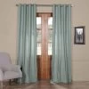 Jasper Stone Grommet Solid Cotton Curtain -Chic Curtains Shop PRCT S14B GR 39796