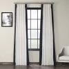 Fresh Popcorn & Polo Navy French Pleat Vertical Printed Cotton Curtain 2 Fresh Popcorn & Polo Navy French Pleat Vertical Printed Cotton Curtain -Chic Curtains Shop PRCT VC1713 FP 53701 1