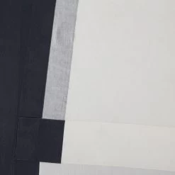 Fresh Popcorn & Polo Navy French Pleat Vertical Printed Cotton Curtain -Chic Curtains Shop PRCT VC1713 FP 53701 4