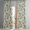 Indonesian Green Printed Cotton Hotel Blackout Curtain 2 Indonesian Green Printed Cotton Hotel Blackout Curtain -Chic Curtains Shop PRTW BOD40C 79626 1