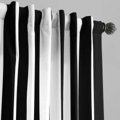 Cabana Black Printed Cotton Curtain 10 Cabana Black Printed Cotton Curtain -Chic Curtains Shop PRTW D17 15248 4