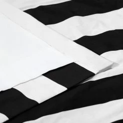 Cabana Black Printed Cotton Curtain 12 Cabana Black Printed Cotton Curtain -Chic Curtains Shop PRTW D17 15248 5